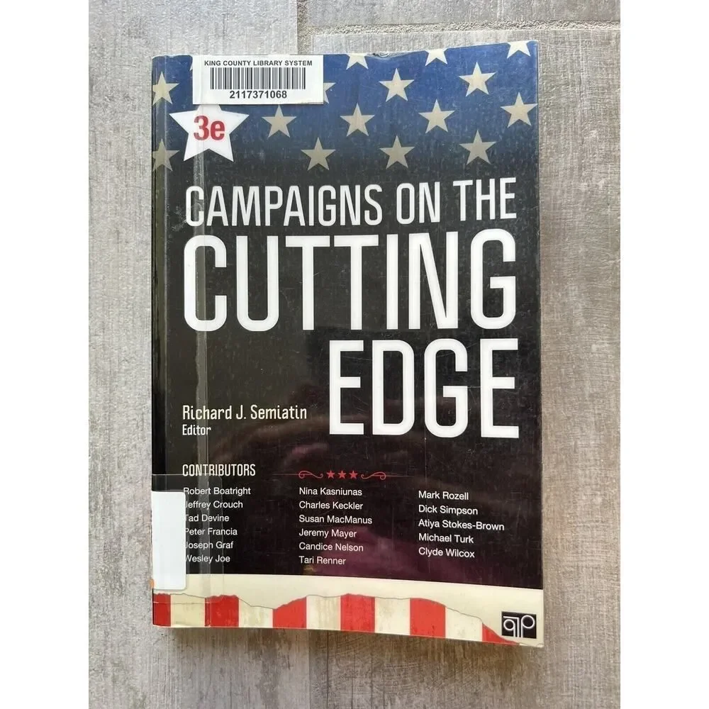Campaigns on the Cutting Edge Third Edition By Richard J. Semiat EXCELLENT COND
